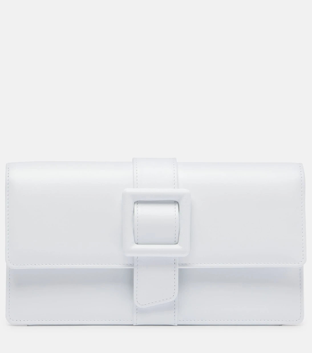 Manolo Blahnik - Maygot leather clutch