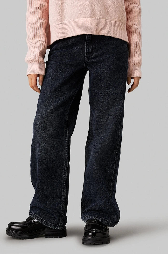 Детски дънки Calvin Klein Jeans HR WIDE