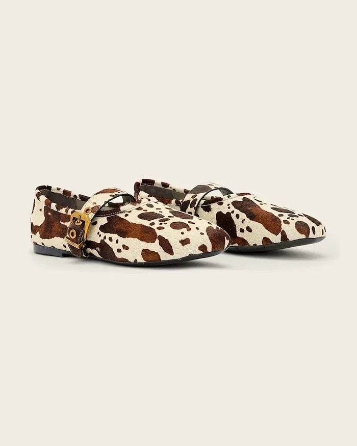 AllSaints балеринки от кожа Sabine Shoe