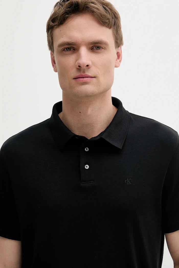 Calvin Klein erkek pamuklu yakalı tişört