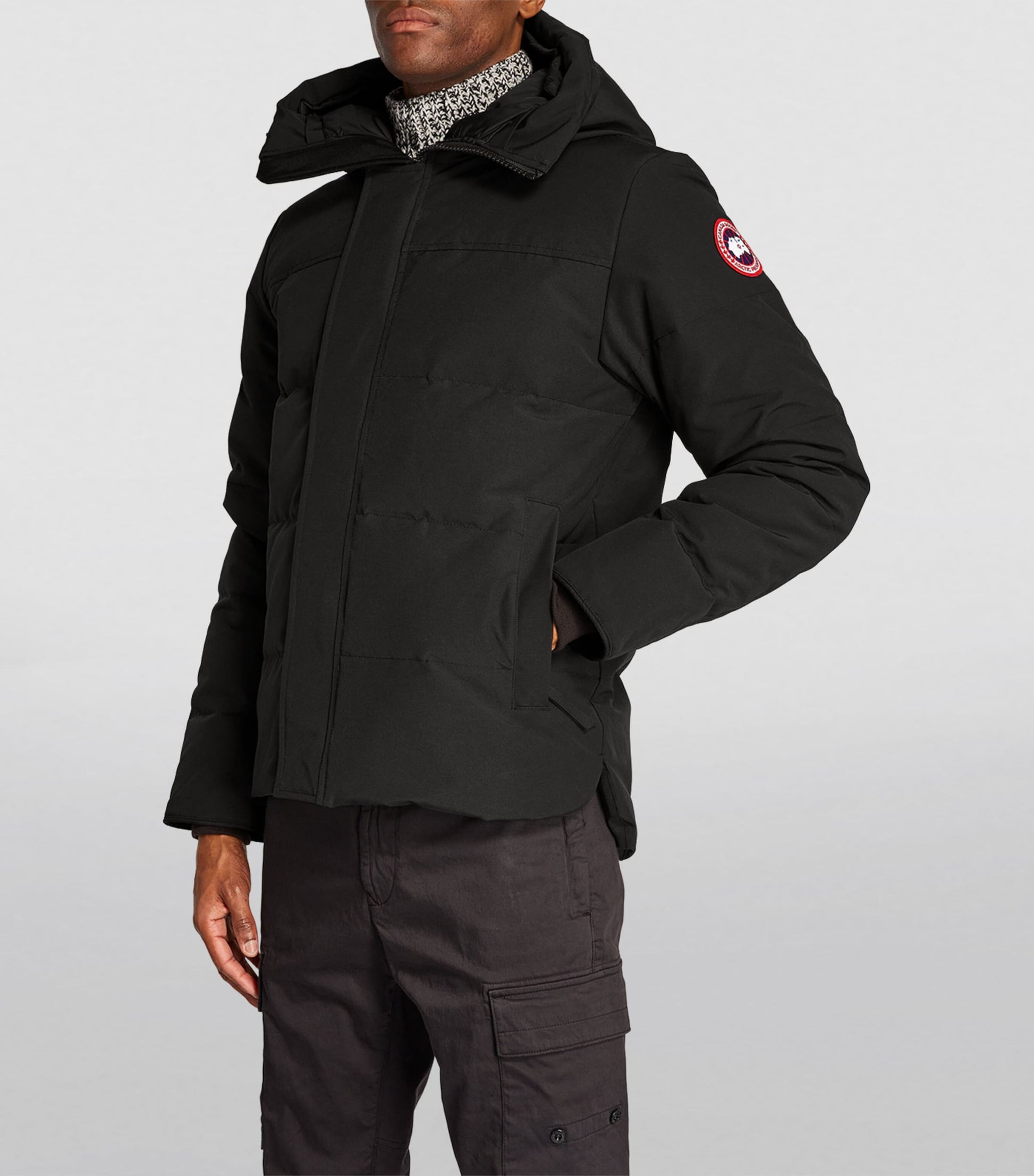 Canada Goose Black Puffer MacMillan Parka Jacket