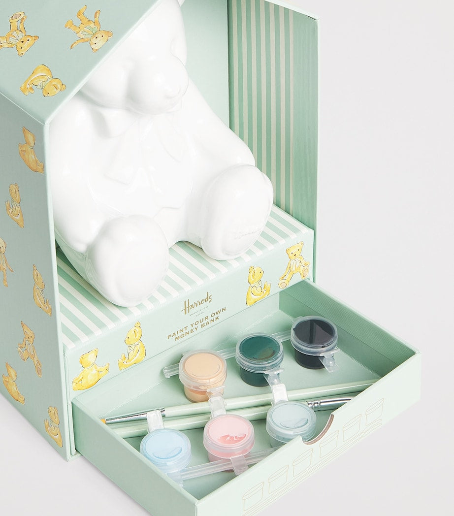 Harrods Bear Paint Your Own Money Bank