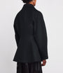 Black Wool Celo Pea Coat