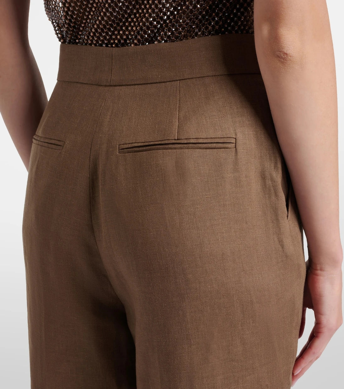Ralph Lauren Collection - Dean linen wide-leg pants