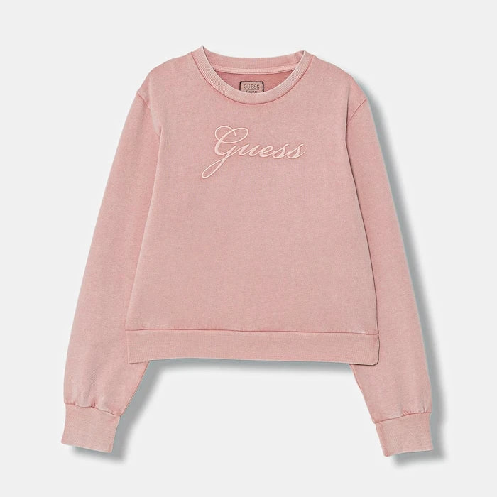 Детски памучен суичър Guess