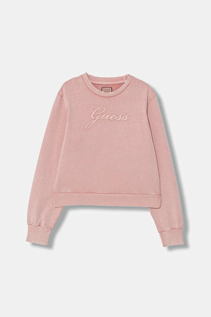 Детски памучен суичър Guess