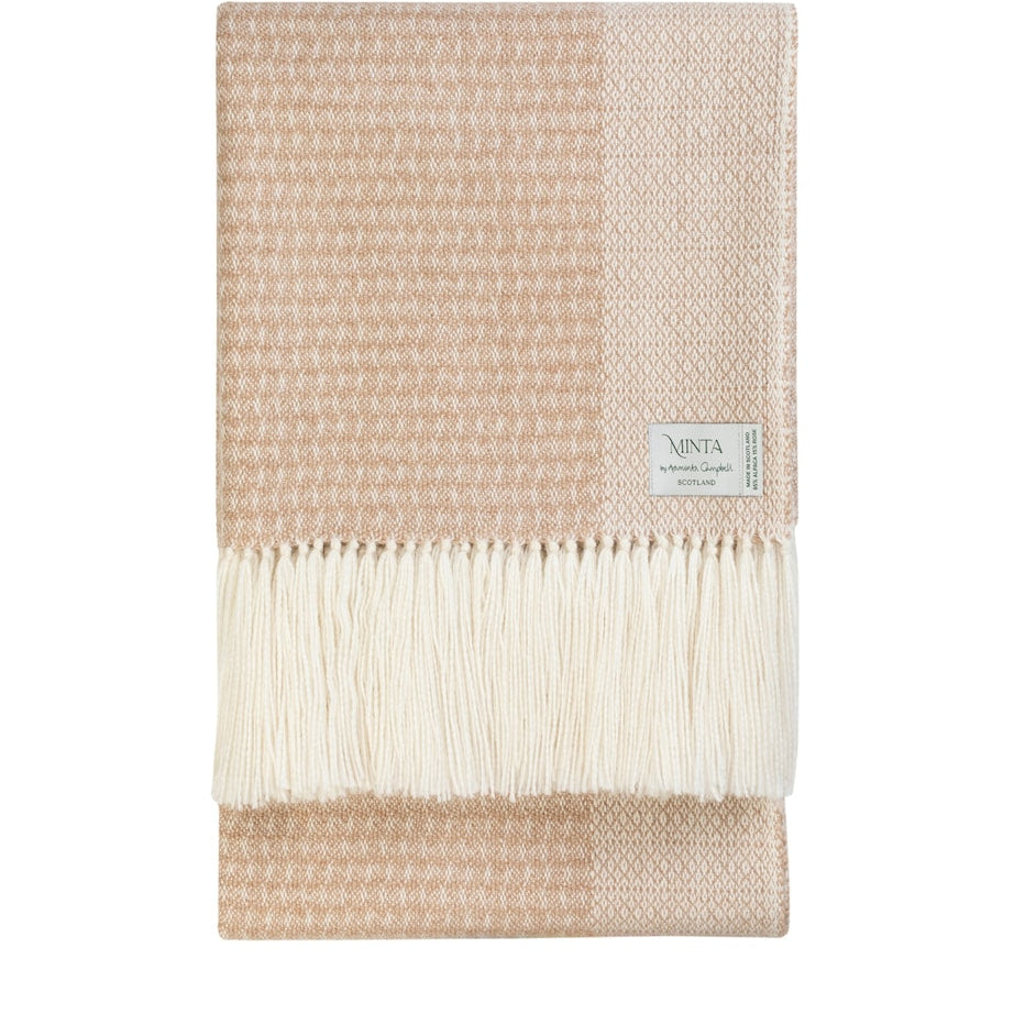 Araminta Campbell Alpaca-Blend Willow Throw (150cm x 230cm)