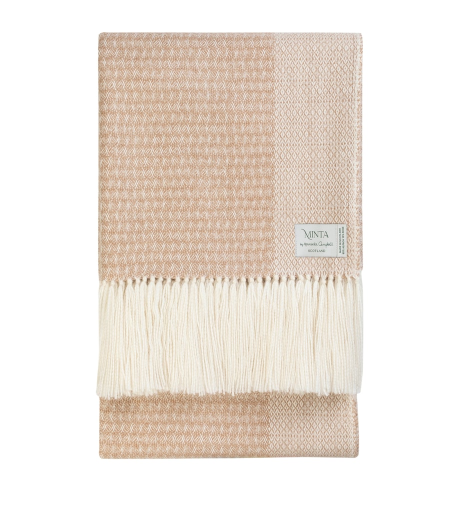 Araminta Campbell Alpaca-Blend Willow Throw (150cm x 230cm)