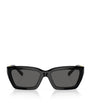 Tiffany & Co. Black Acetate Rectangular Sunglasses