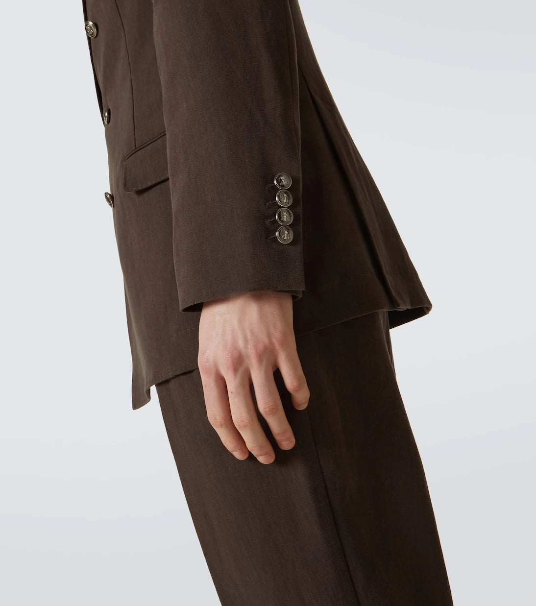 Brunello Cucinelli - Double-breasted linen suit