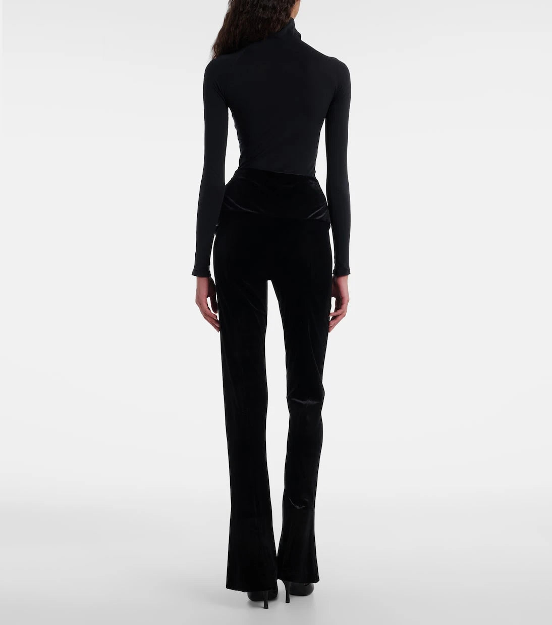 Norma Kamali - Velvet leggings