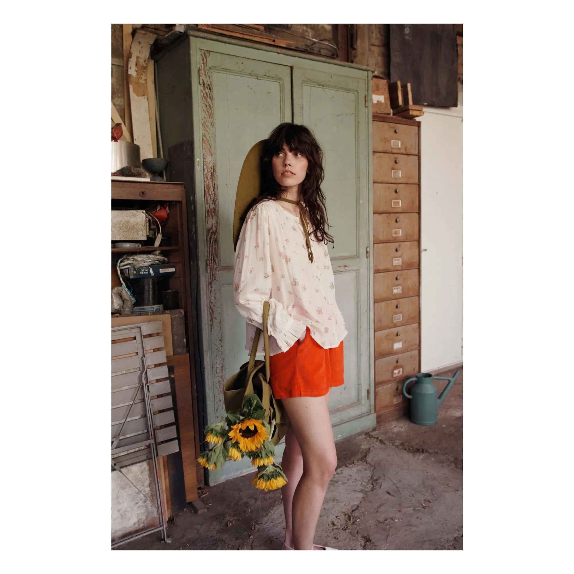 Emile et Ida - Towelling shorts | Poppy