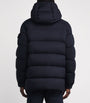 Moncler Blue Down Bretagne Puffer Jacket