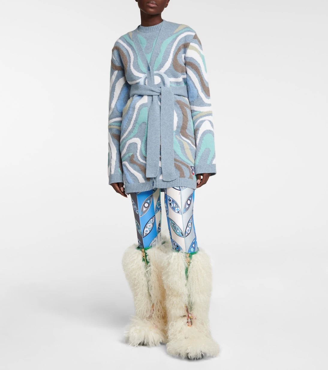 Pucci - x Fusalp Marmo wool sweater