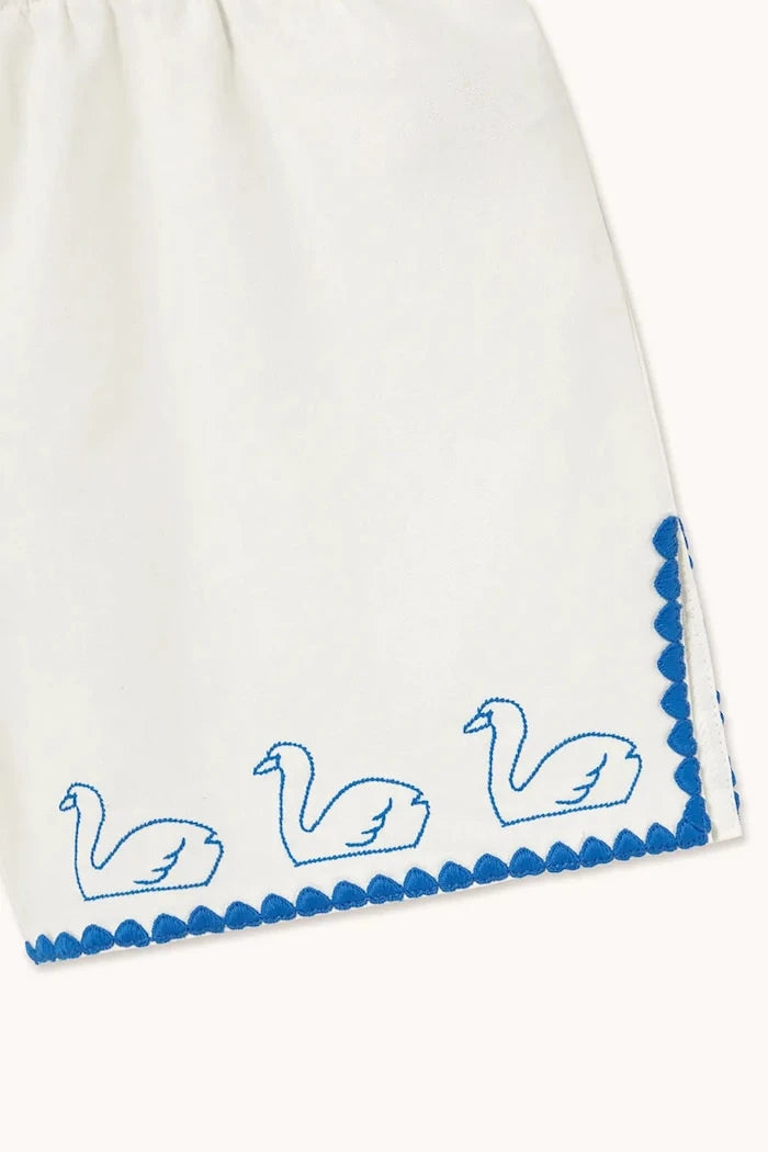 Tinycottons SWANS LINEN SHORTS Çocuk Keten Şort