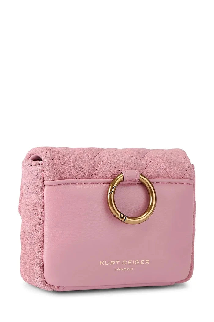 Велурена чанта Kurt Geiger London Kensington