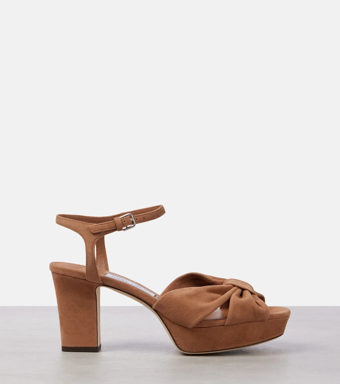 Jimmy Choo - Heloise 80 suede platform sandals