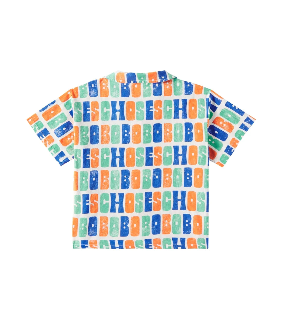 Bobo Choses - Logo printed cotton shirt