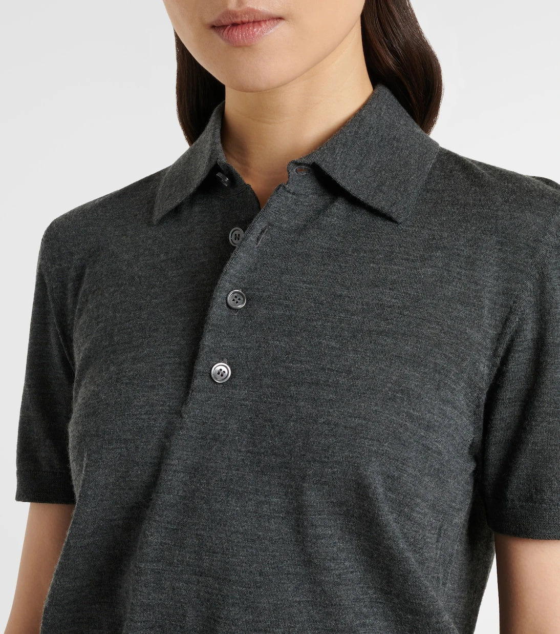 Burberry - Wool polo shirt