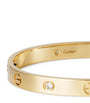 LOVE Classic Yellow Gold 4-Diamond Bracelet