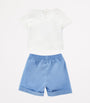 Waistcoat T-Shirt and Shorts Set (3-36 Months)