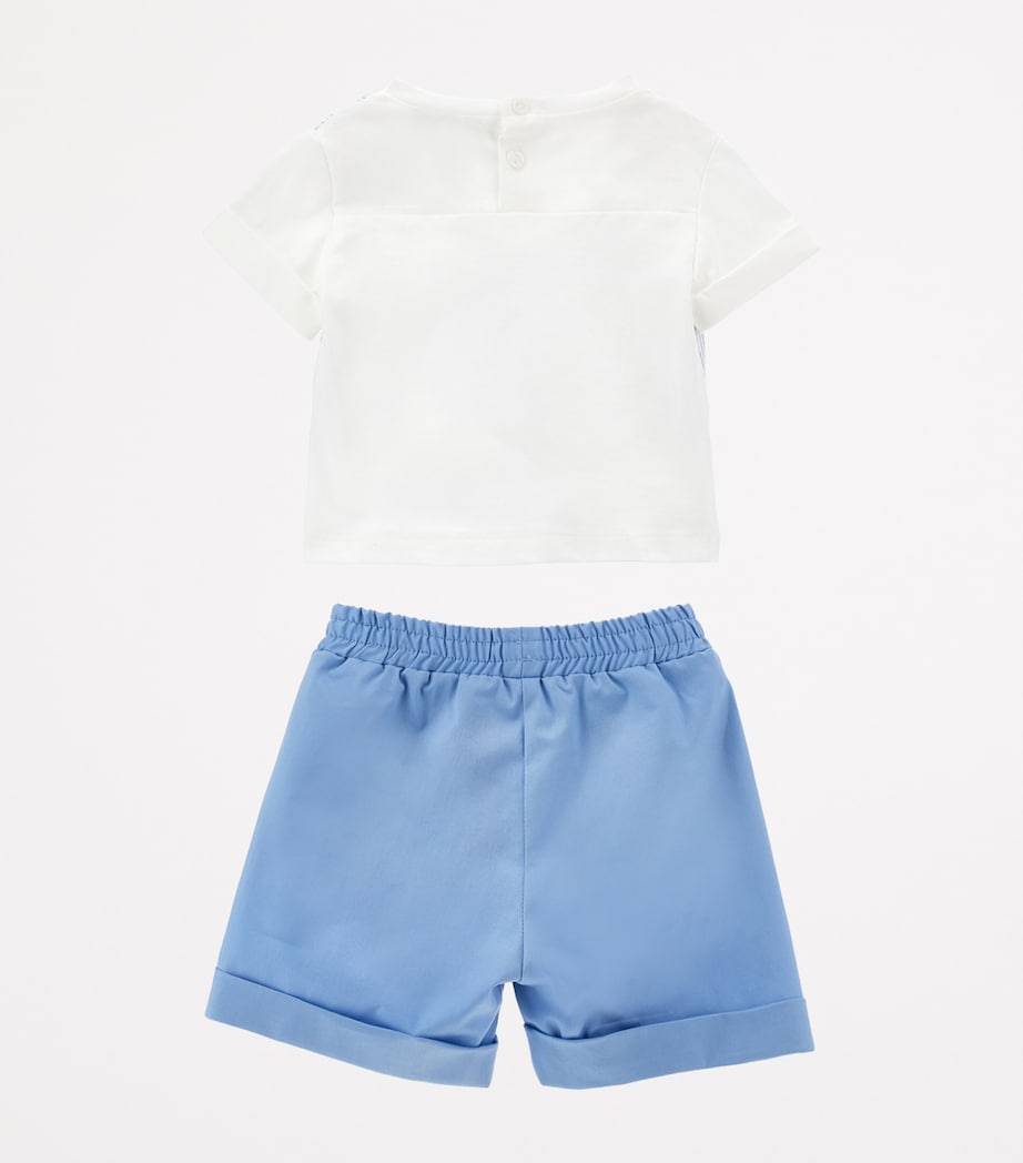 Waistcoat T-Shirt and Shorts Set (3-36 Months)