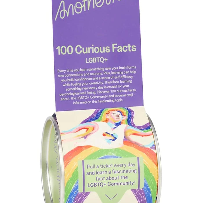 Комплект картички Another Me 100 Curious Facts, LGBTQ+, English