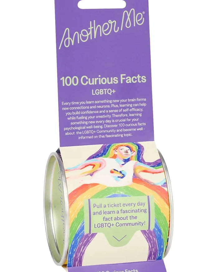 Комплект картички Another Me 100 Curious Facts, LGBTQ+, English