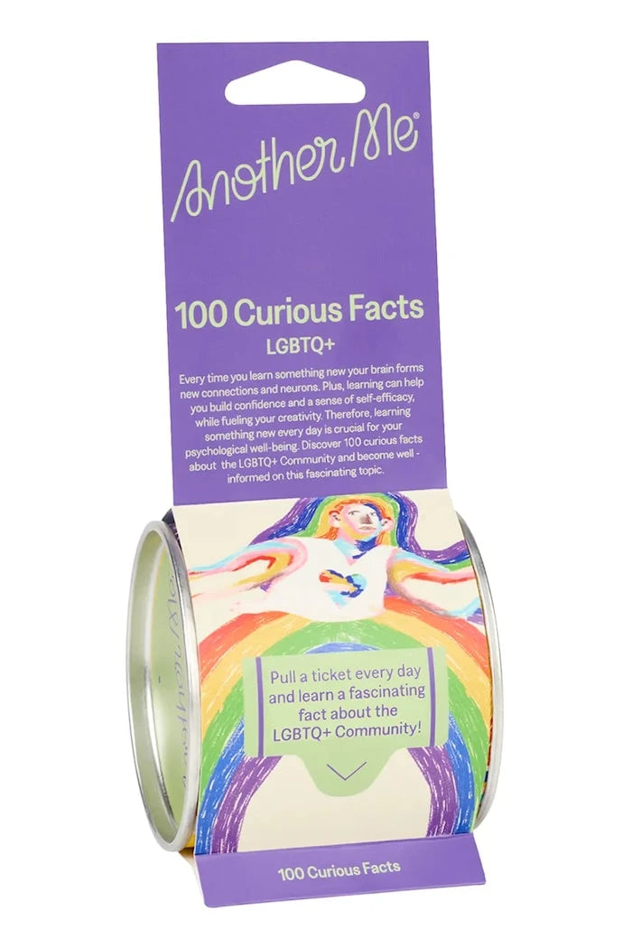 Комплект картички Another Me 100 Curious Facts, LGBTQ+, English