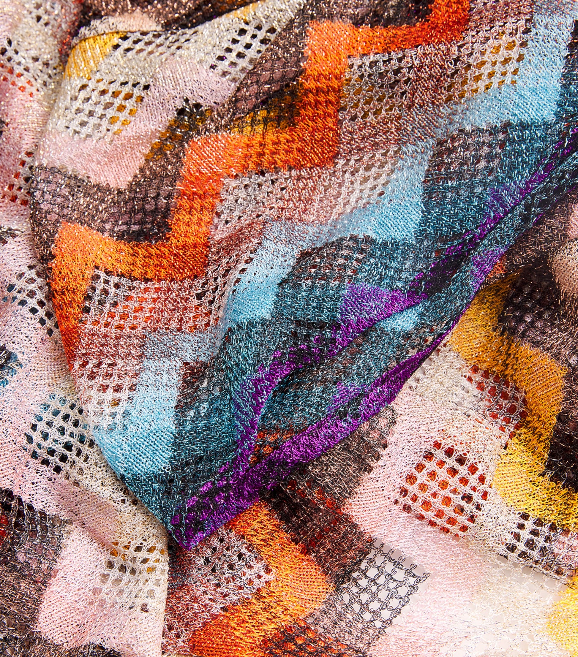 Missoni Multi Zigzag Longline Cardigan