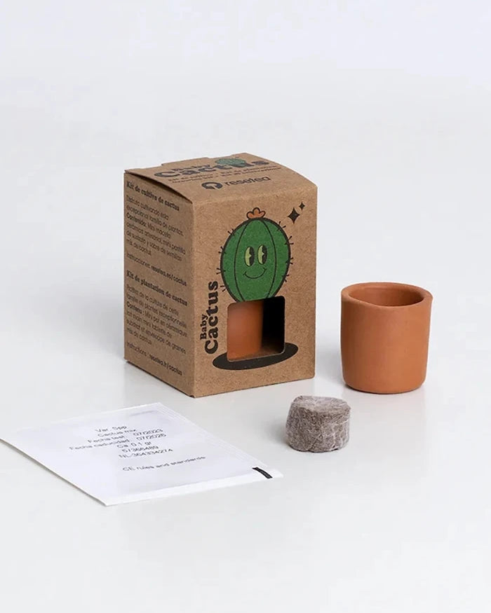 Комплект за отглеждане на растения RESETEA Baby Cactus 4,7 x 6,5 x 4,7 cm