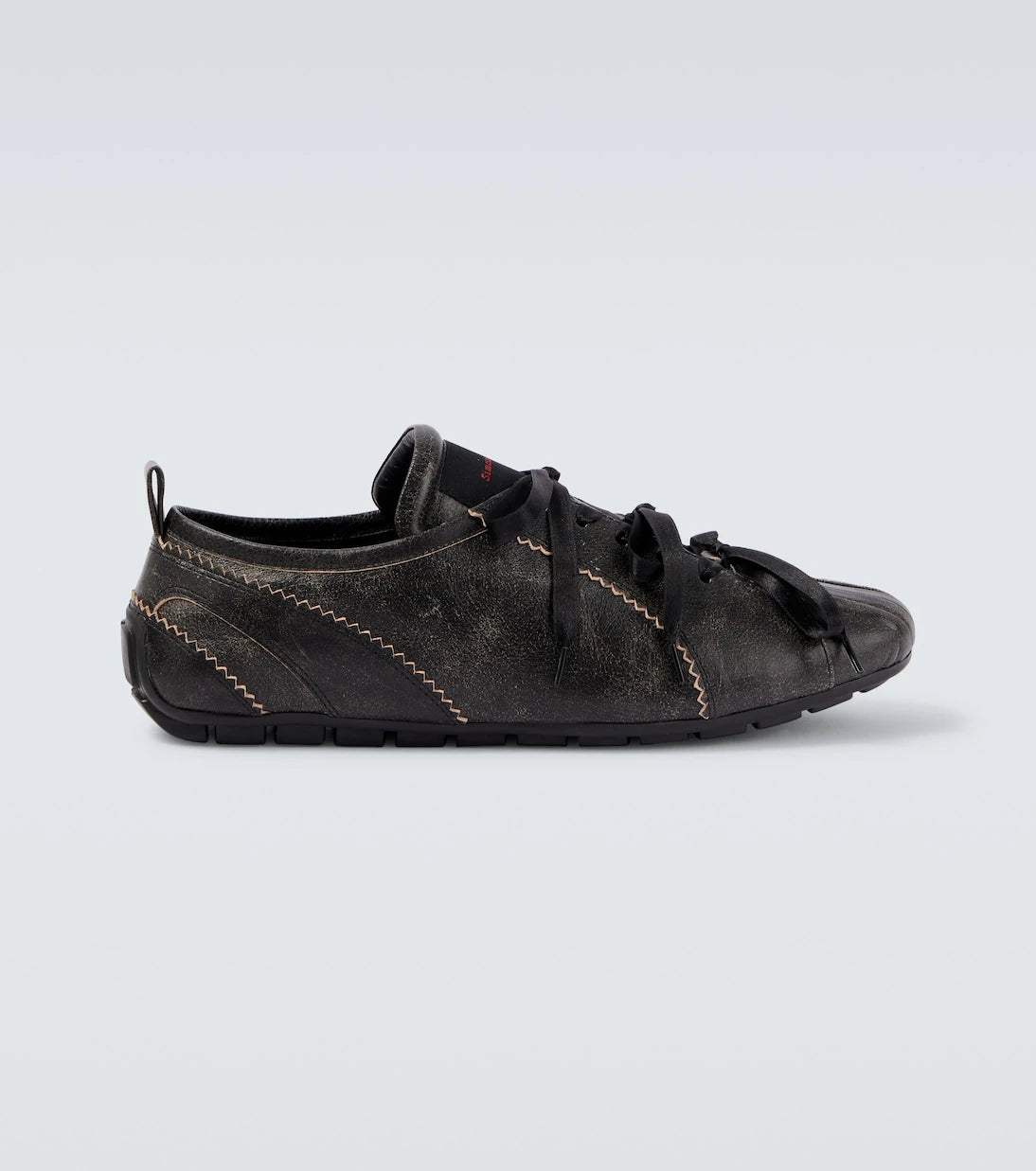 Simone Rocha - Ballerina Grip leather sneakers