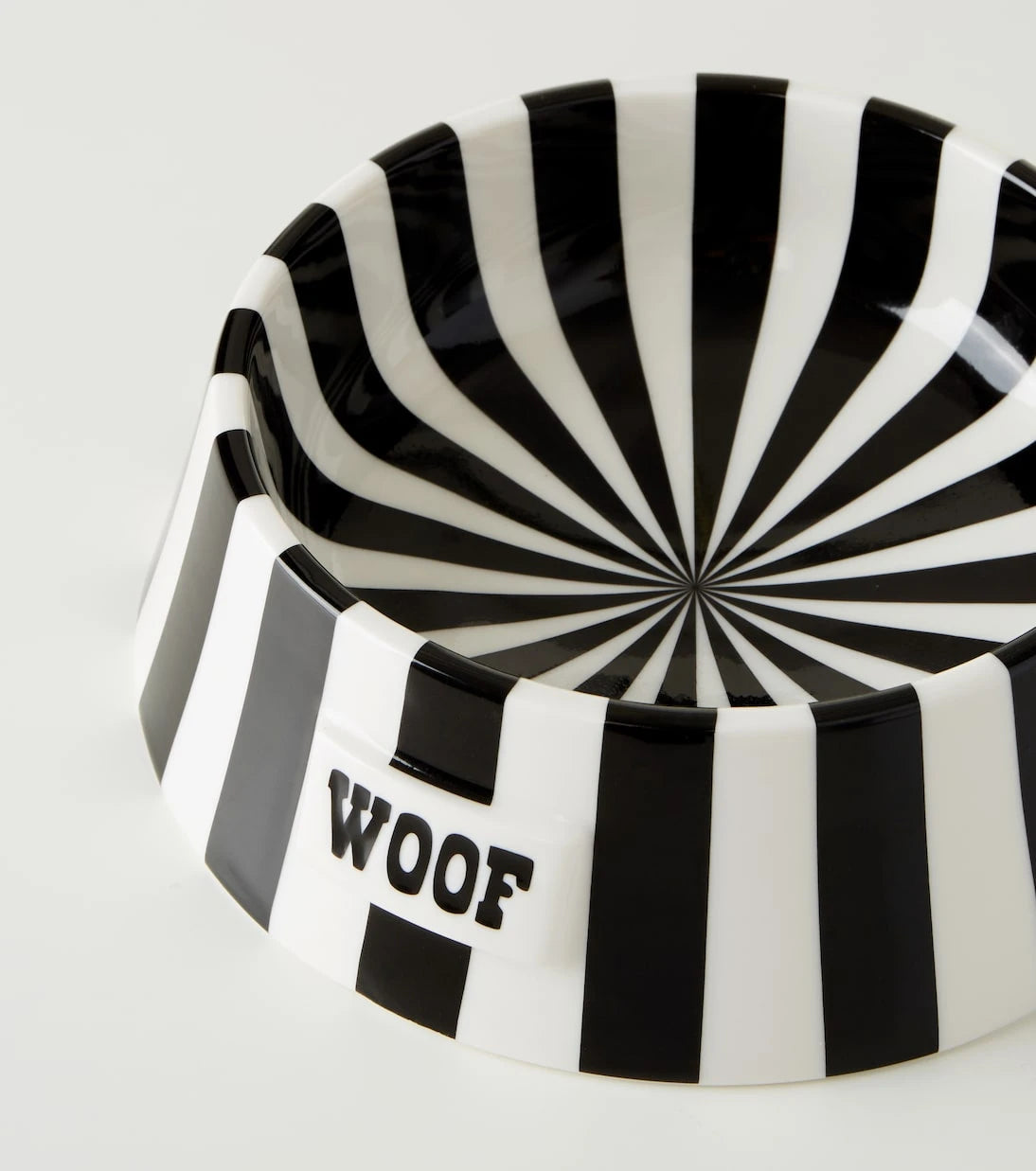 Jonathan Adler - Vice Woof porcelain pet bowl