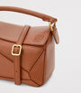 LOEWE Brown Mini Leather Puzzle Top-Handle Bag