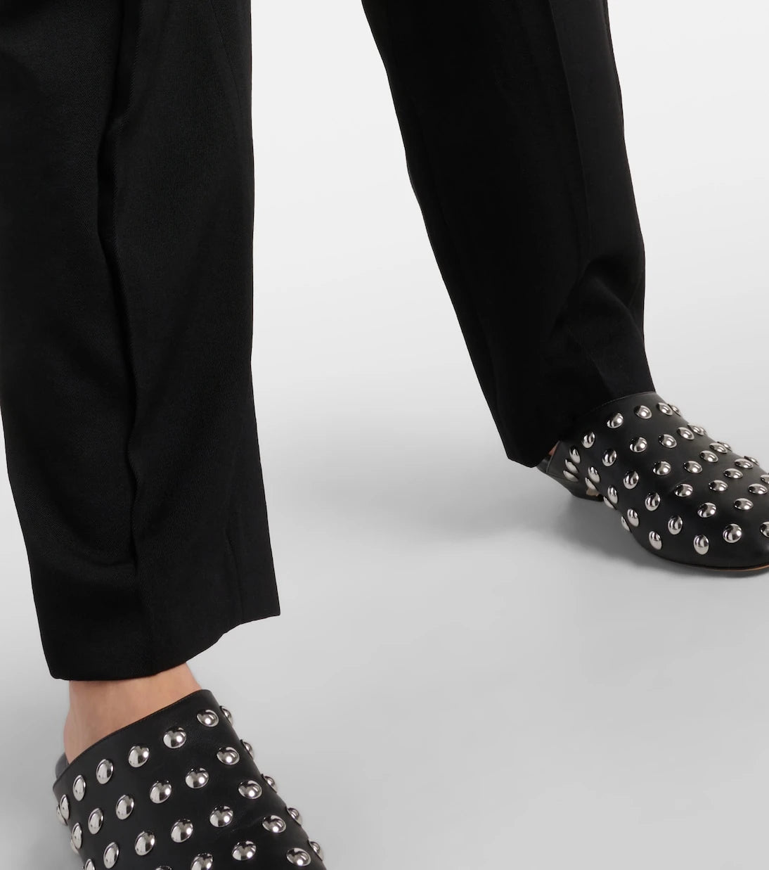 Khaite - Ashford wool-blend straight pants