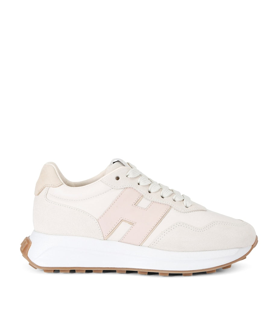 Pink Suede-Blend H641 Sneakers