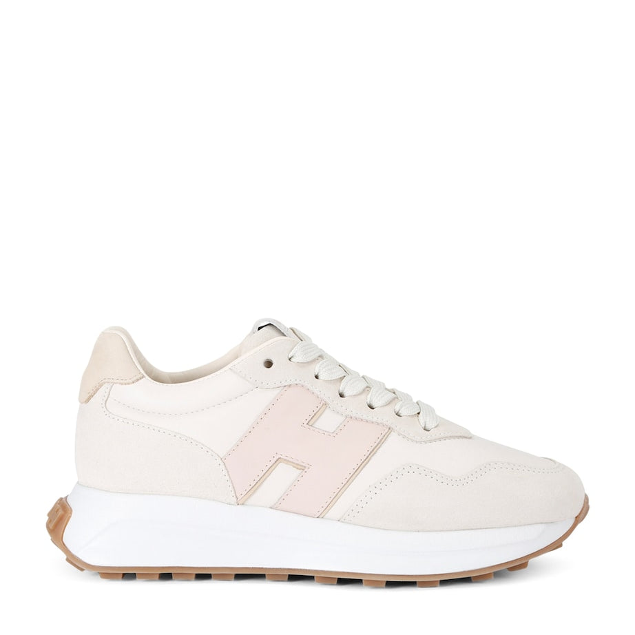 Pink Suede-Blend H641 Sneakers