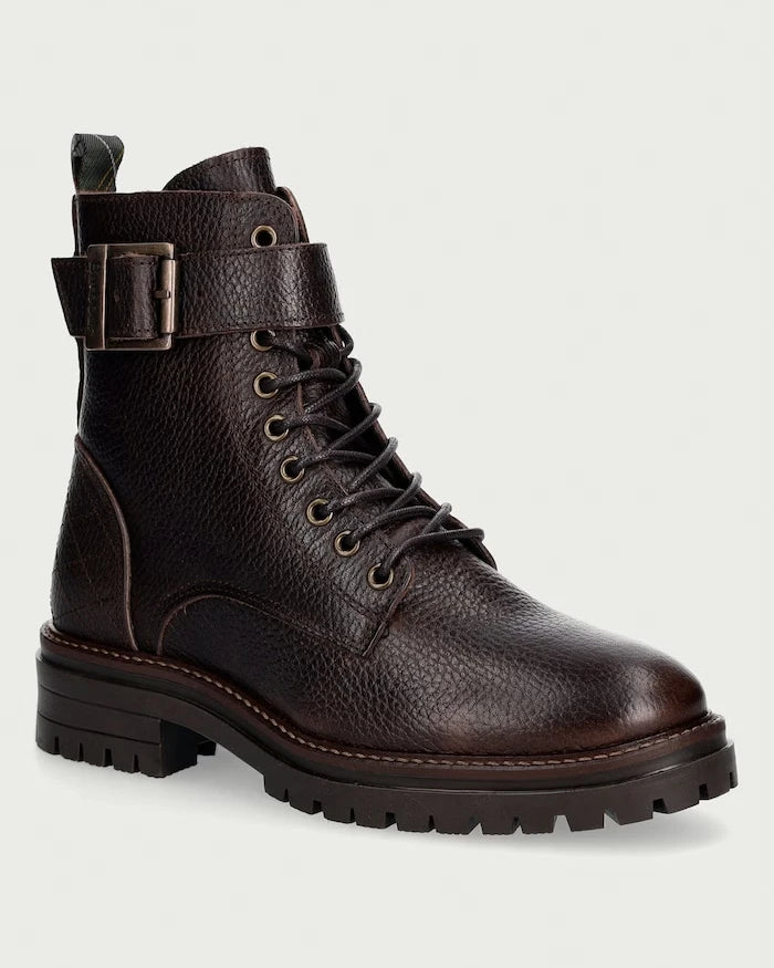 Barbour Heidi Kadın Deri Postal Bot