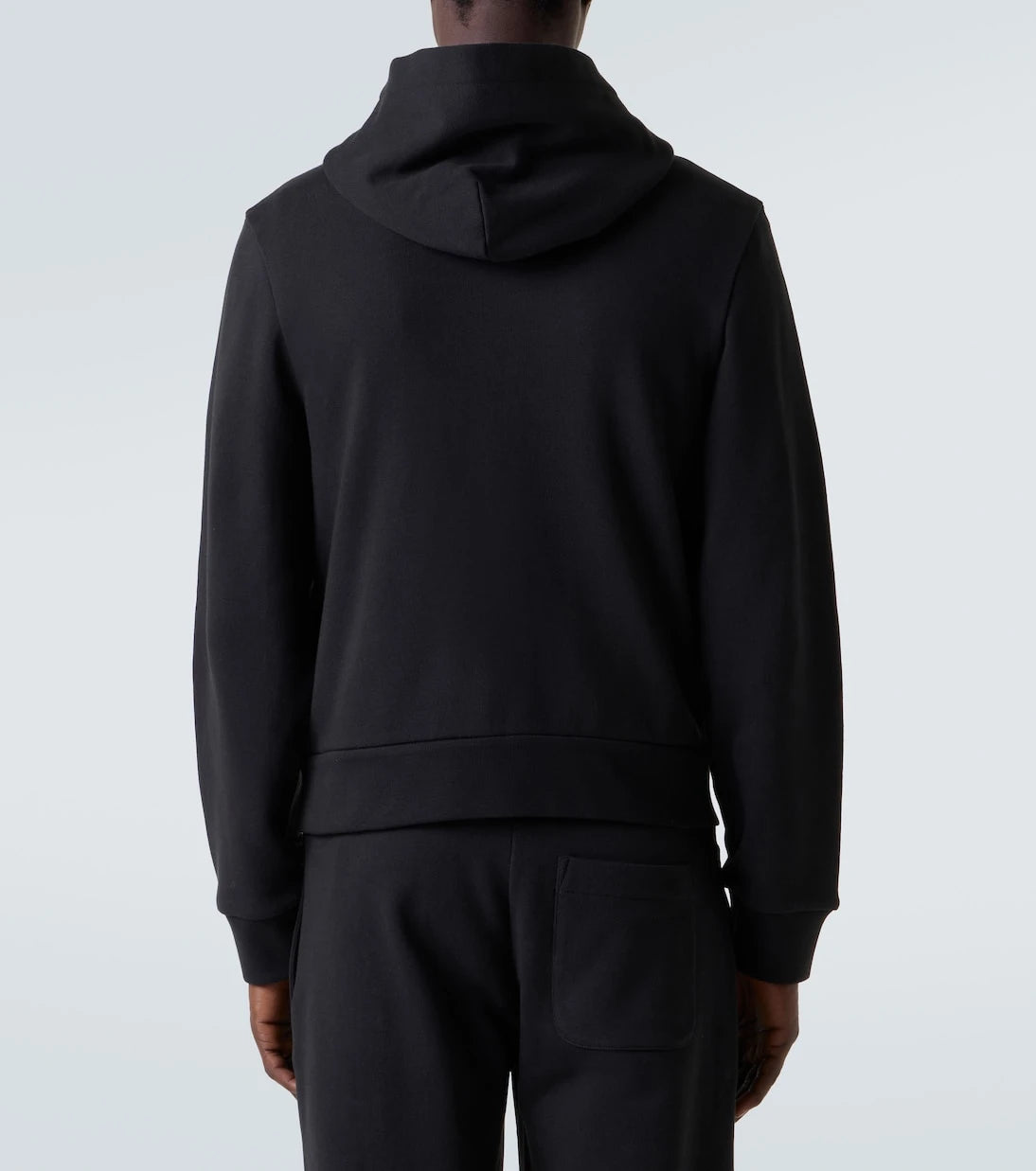 Moncler - Logo cotton jersey hoodie