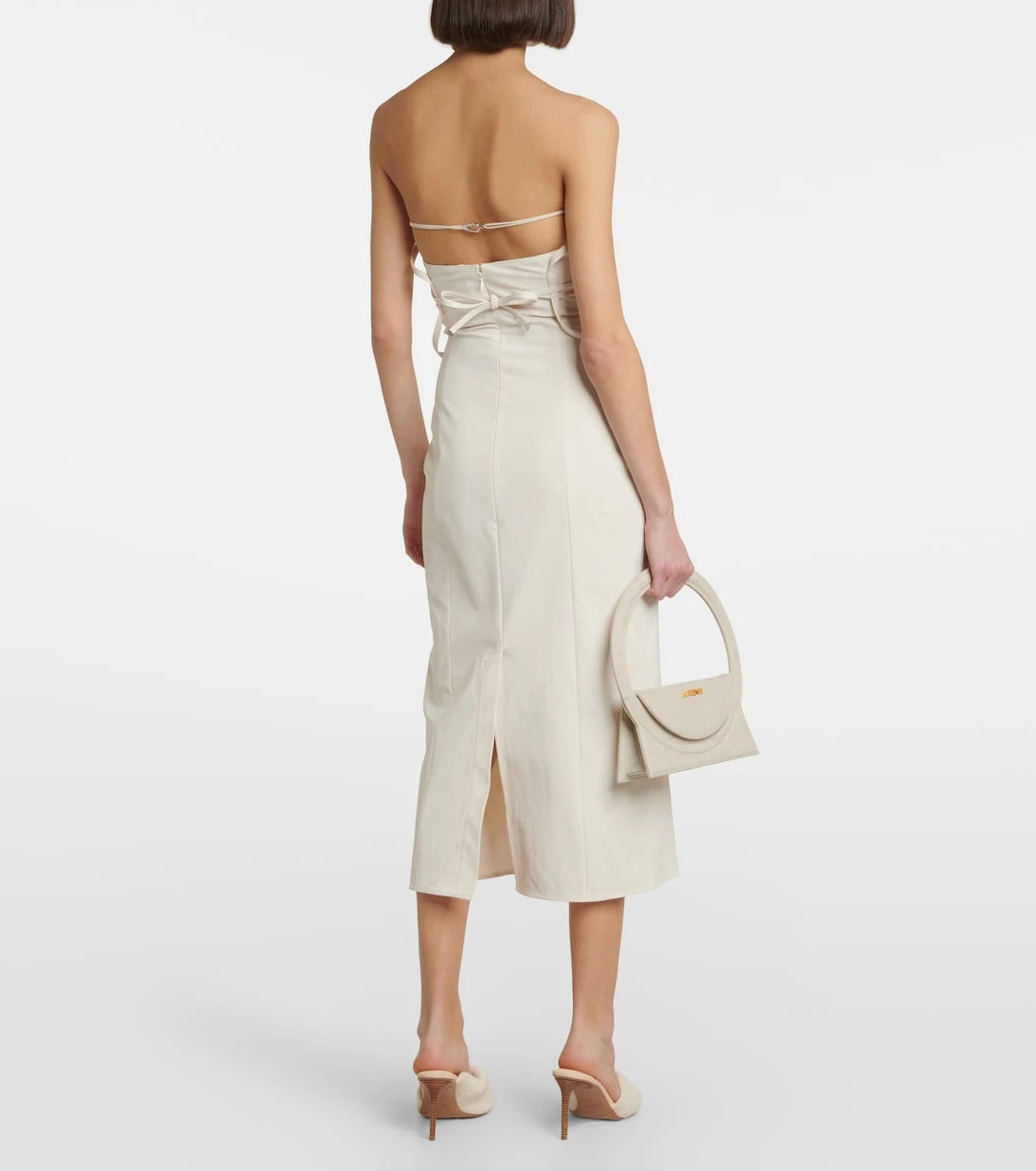 Jacquemus - La Robe Bikini cotton-blend midi dress