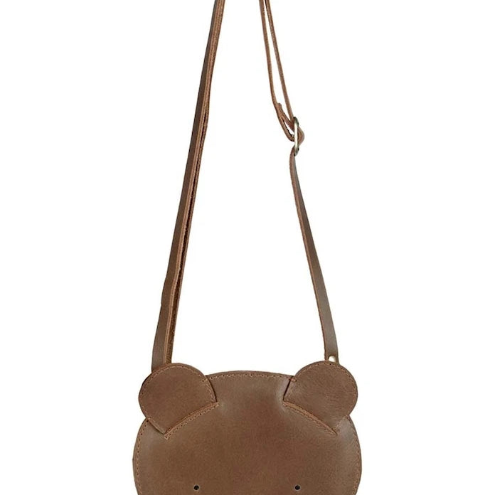 Детска кожена чанта Donsje Britta Classic Purse Bear