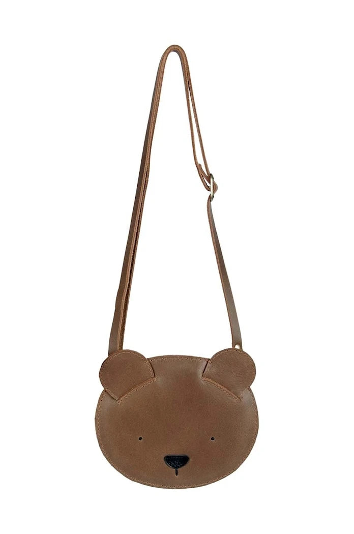 Donsje Britta Classic Purse Bear Çocuk Deri Çanta