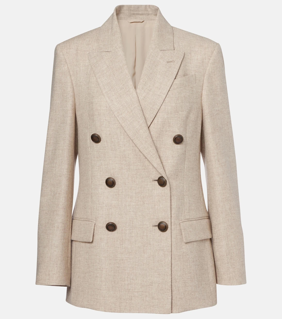 Brunello Cucinelli - Wool and cashmere blazer