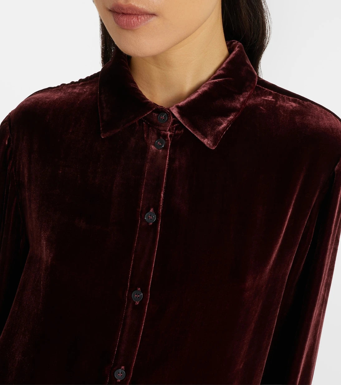 Asceno - London velvet shirt