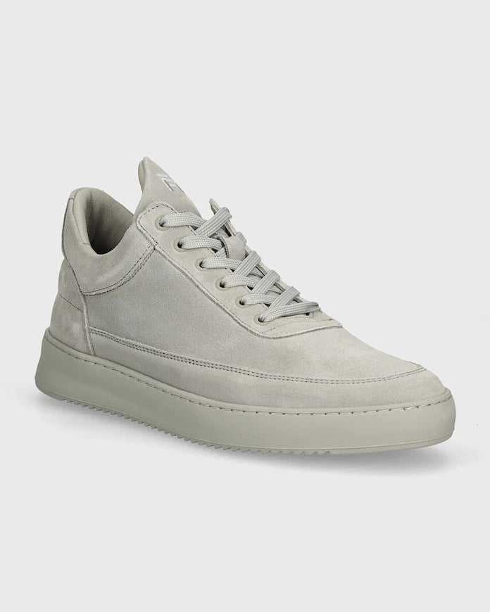 Filling Pieces Low Top Suede All Grey Süet Sneakers