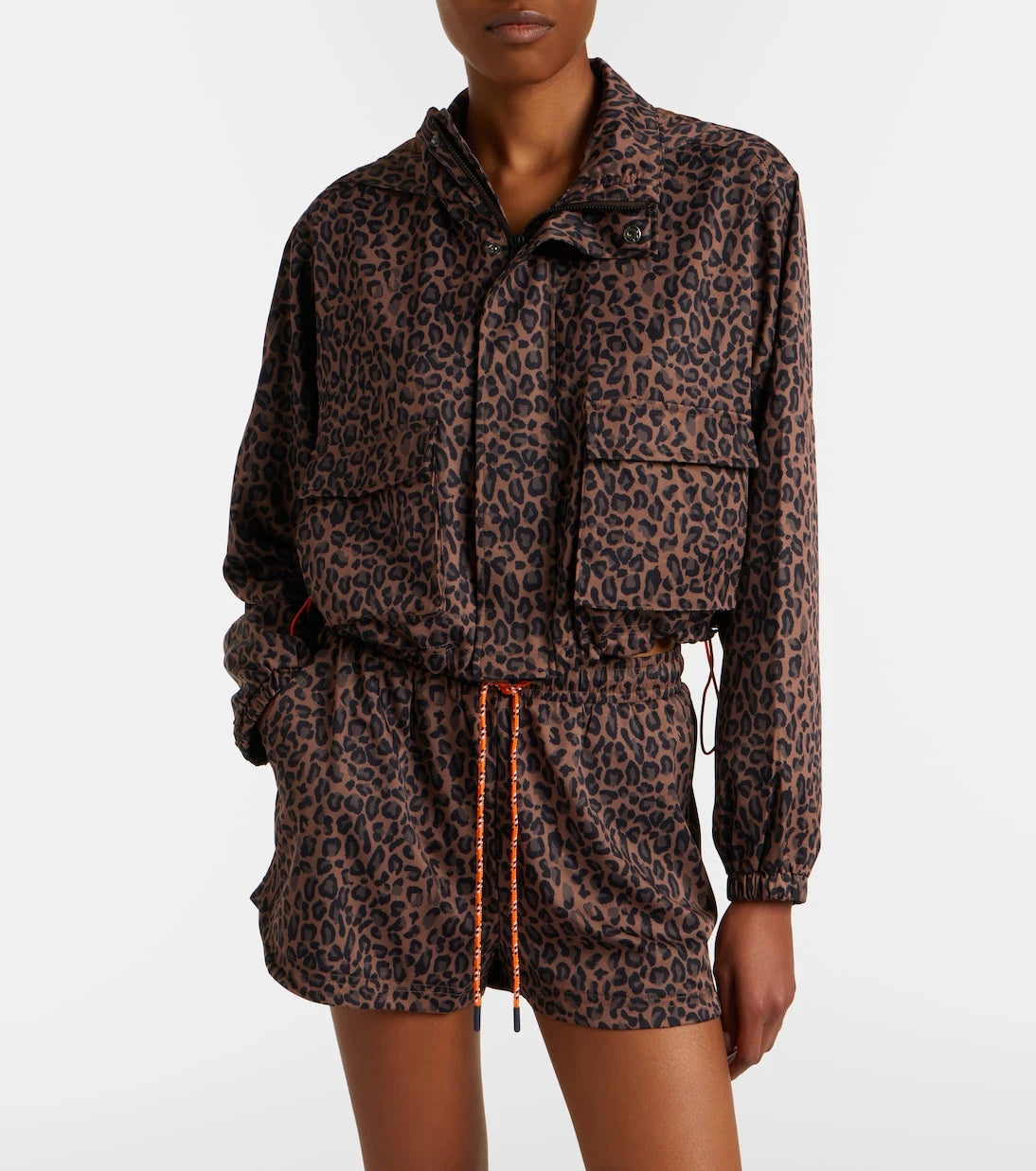 The Upside - Ludlow Lucky leopard-print running shorts