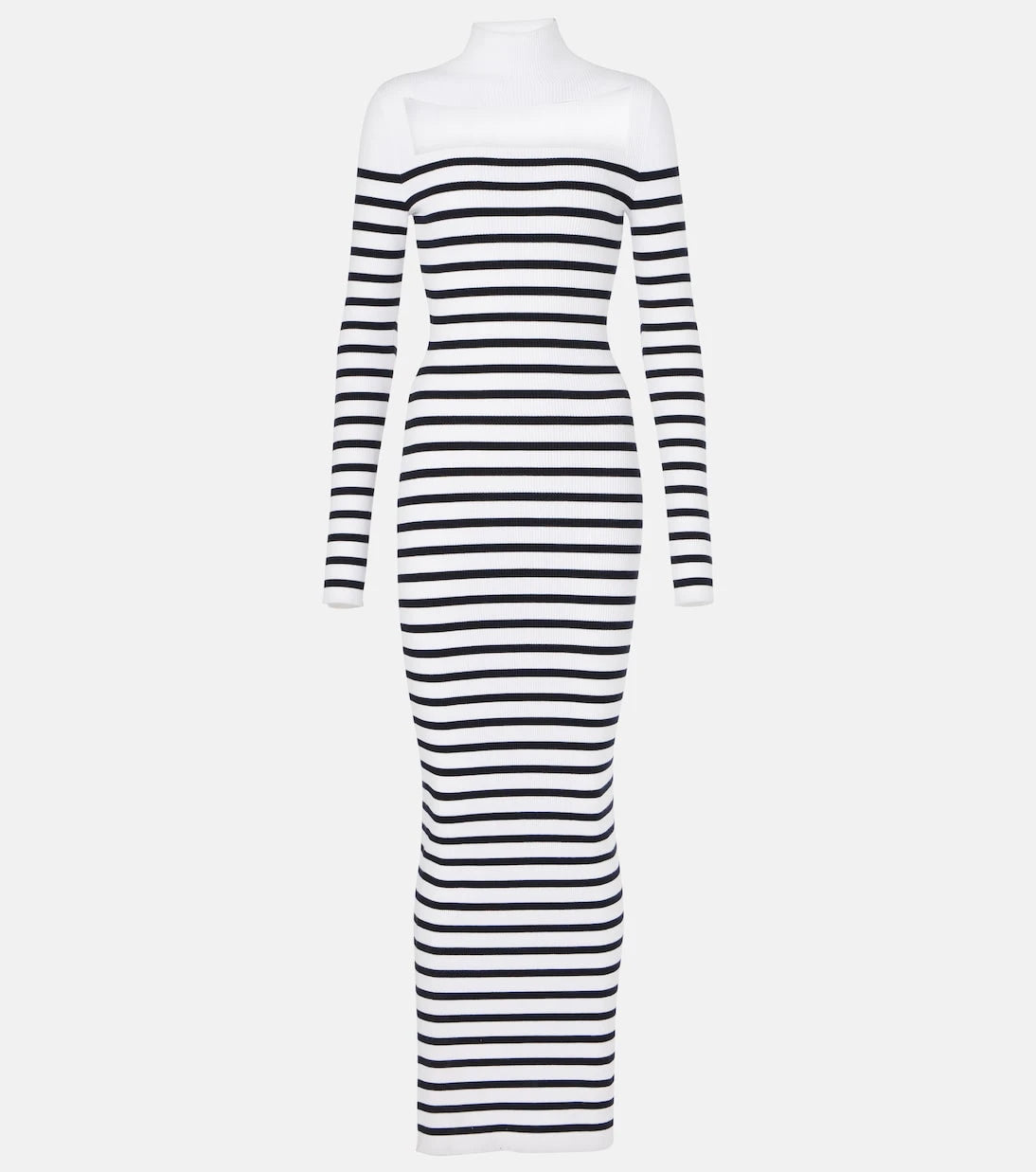 Jean Paul Gaultier - Striped maxi dress