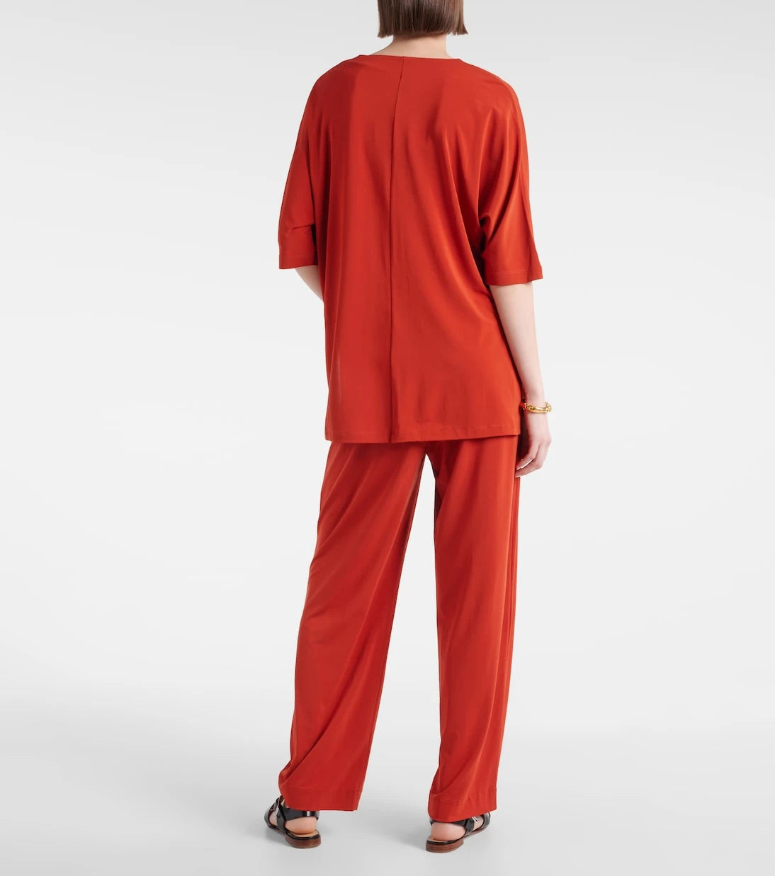 Max Mara - Linfa jersey crêpe blouse