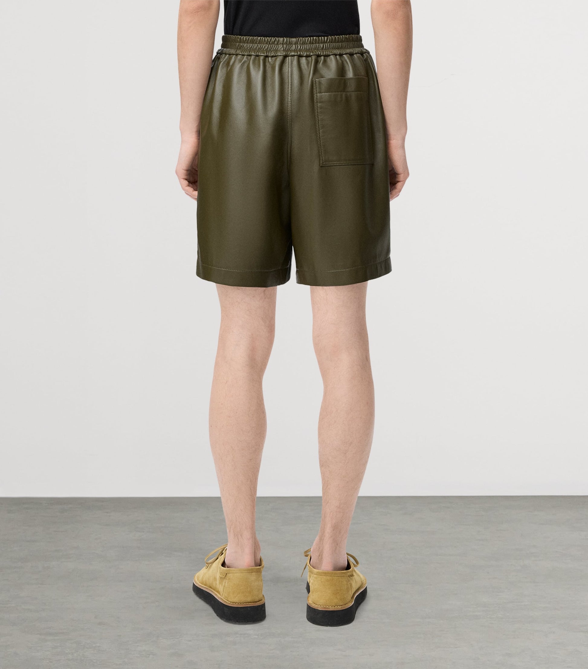 LOEWE Leather Shorts