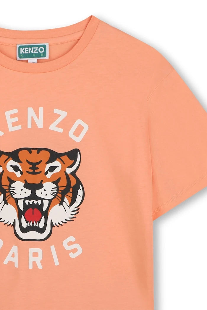 Детска памучна тениска Kenzo Kids